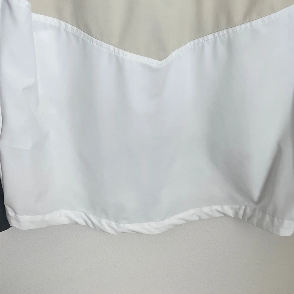 Hollister  Black, Cream, and White Windbreaker